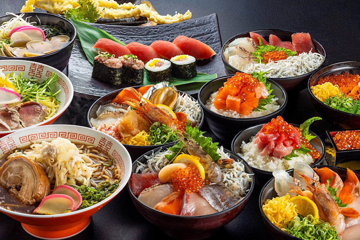 グルメフェアの料理