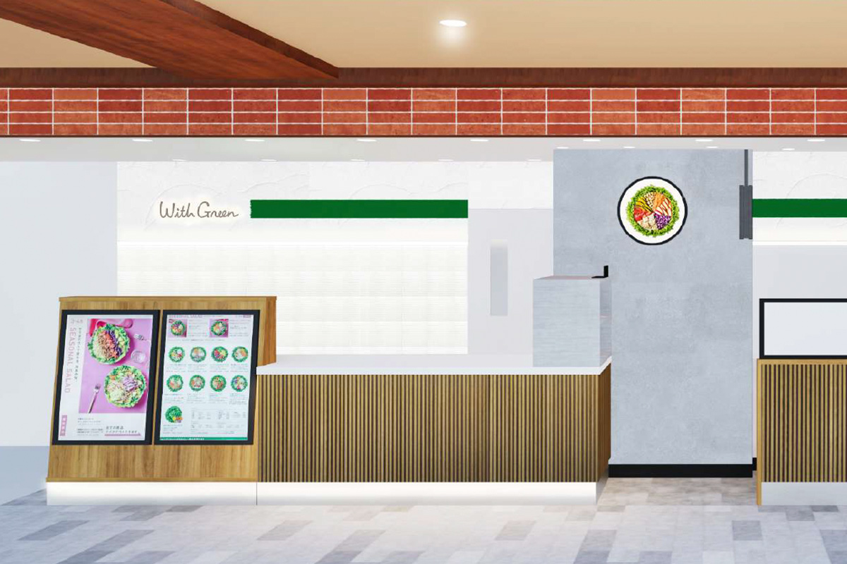 【梅田】サラダ一杯で満足！「WithGreen」リニューアルでイートイン増席