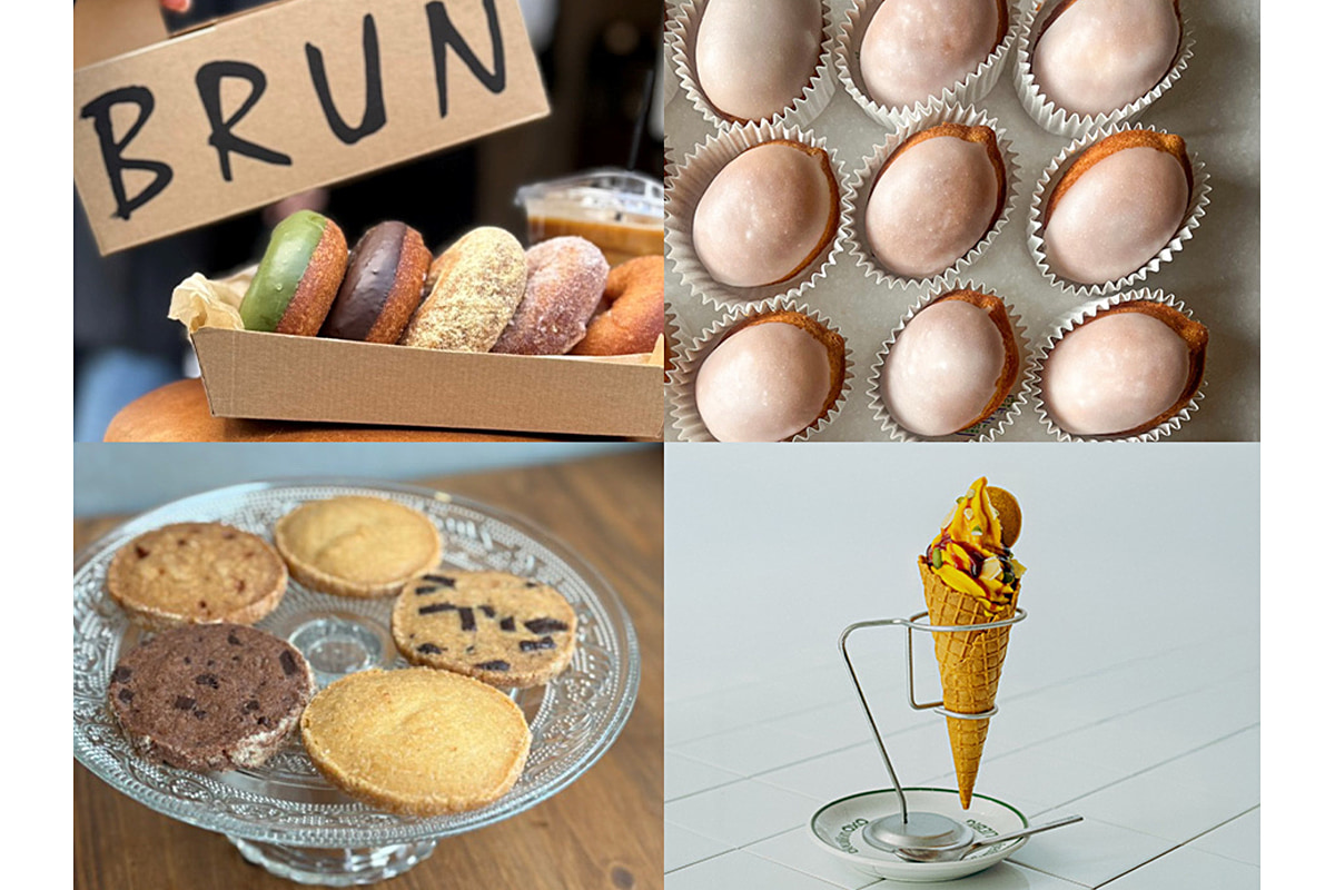 洋菓子フェスタの実演スイーツ