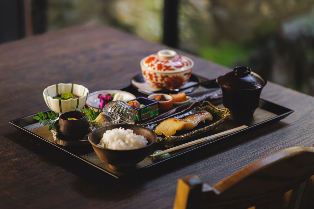 京都一の傳祇園ハナレの銀だらの蔵みそ焼御膳