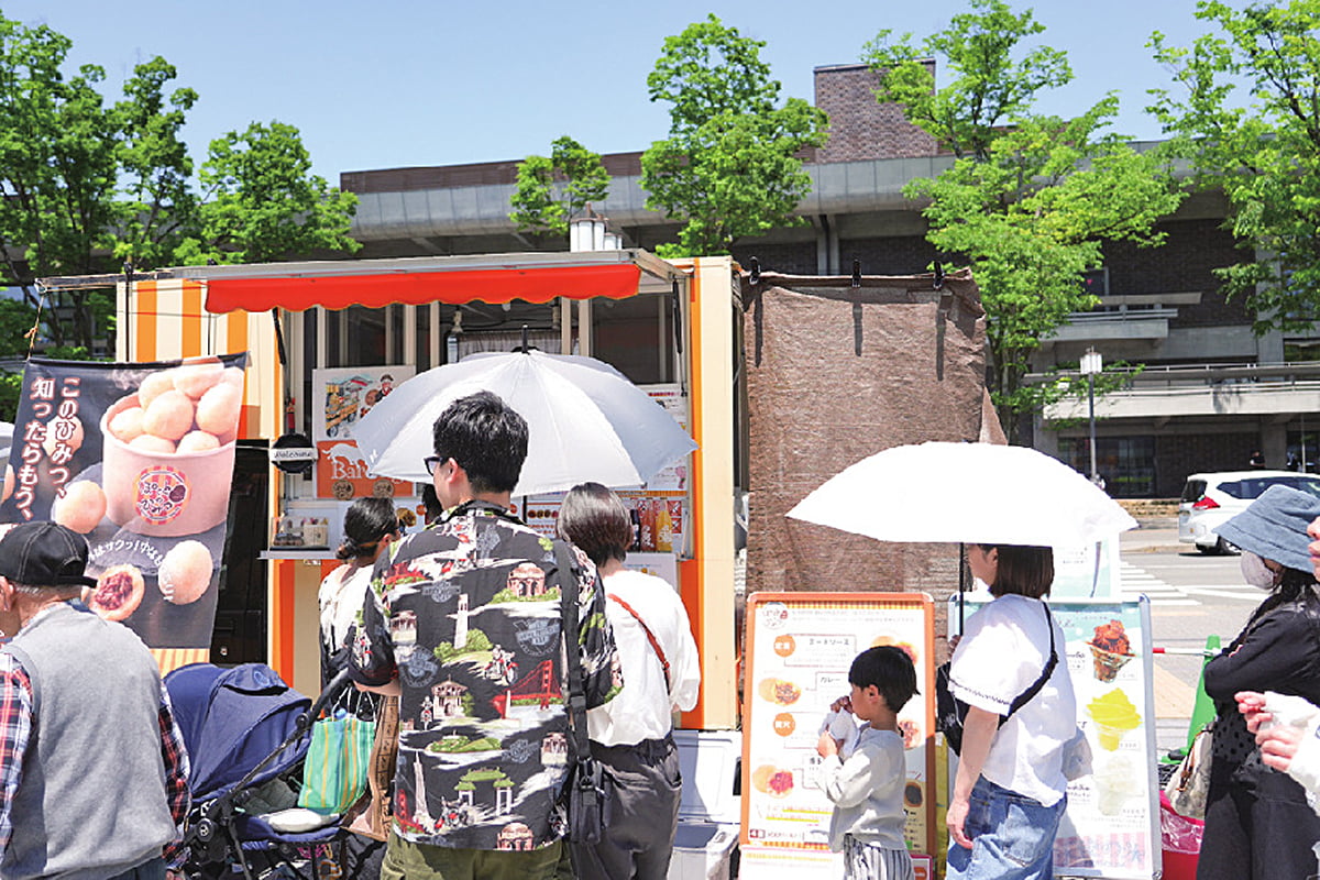 岡崎マルシェのキッチンカー