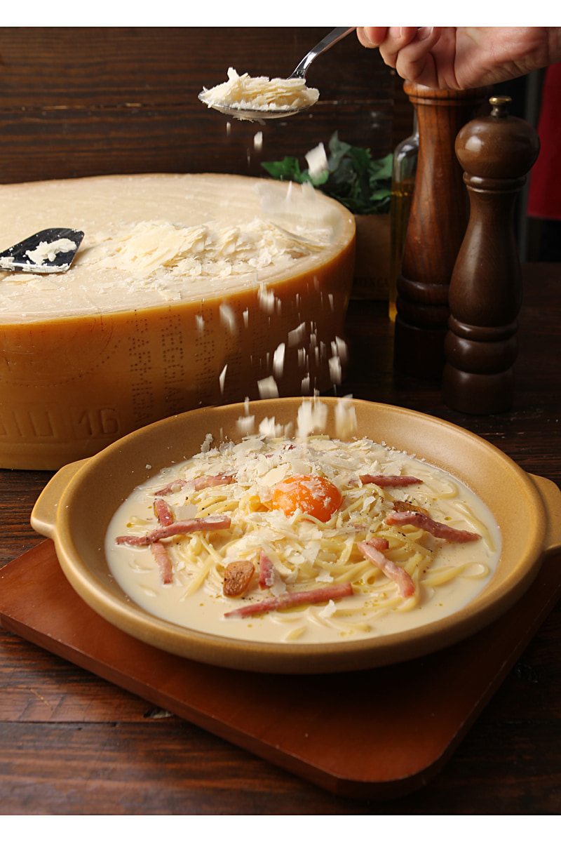 とろける七種のチーズのカルボ