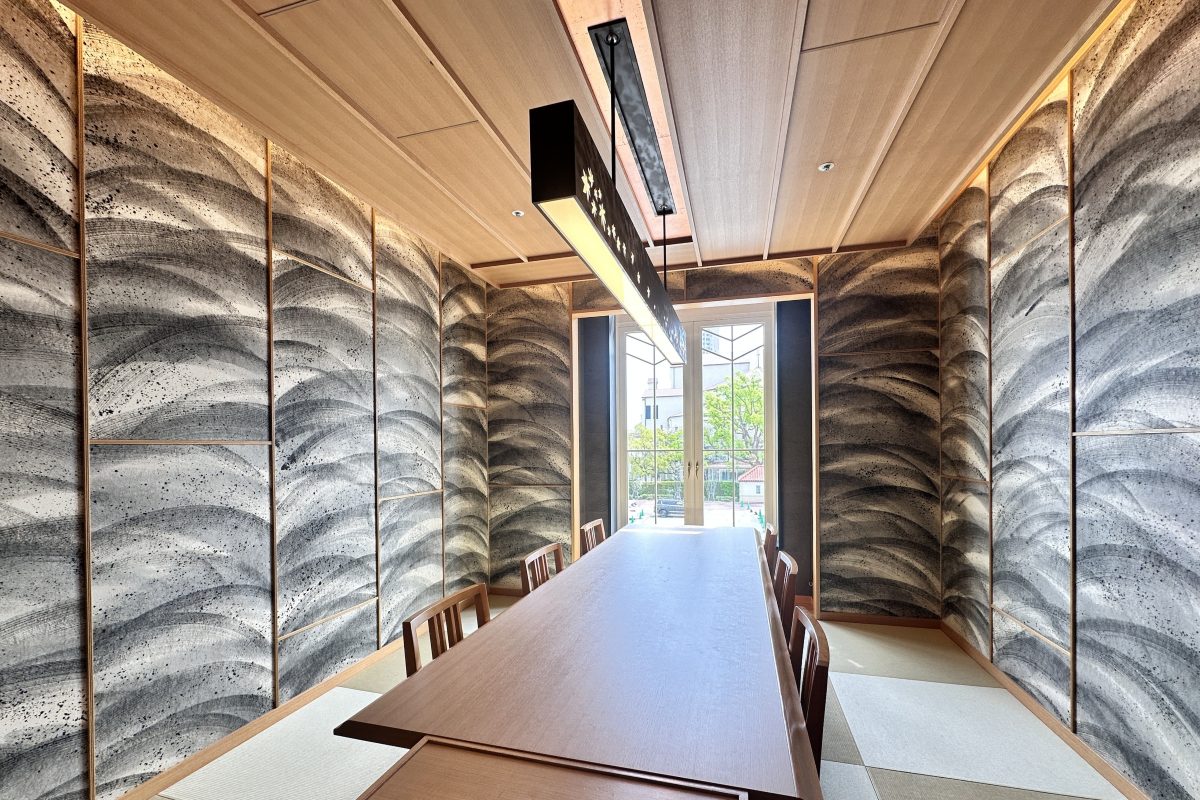 宝塚ホテルの和食店の個室