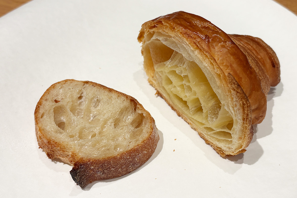 ディーバゲットのバゲットとクロワッサン