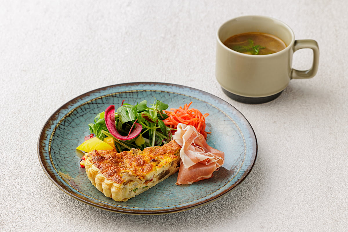 京野菜エシカルキッシュプレート