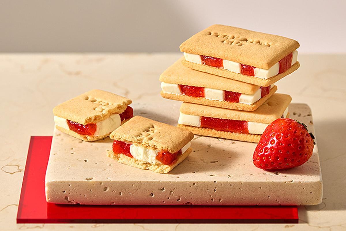 とろける食感！イタリア産苺を使った「いちごミルクサンド」が神戸初登場