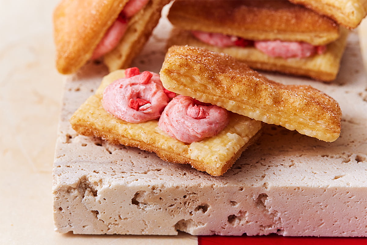 いちごクリームパイ