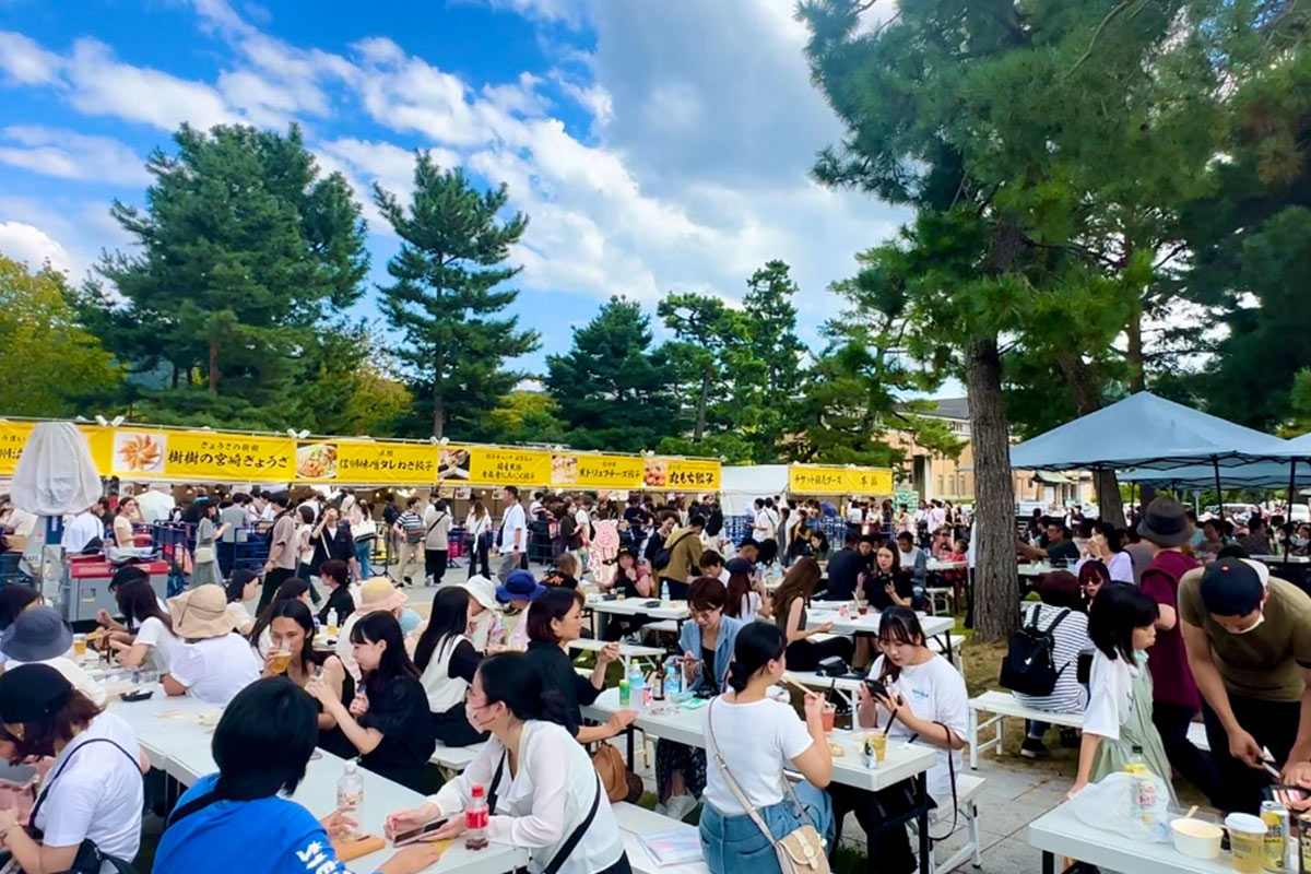 昼は餃子食べ比べ、夜は映画！全国の人気店が集結「京都餃子大作戦」