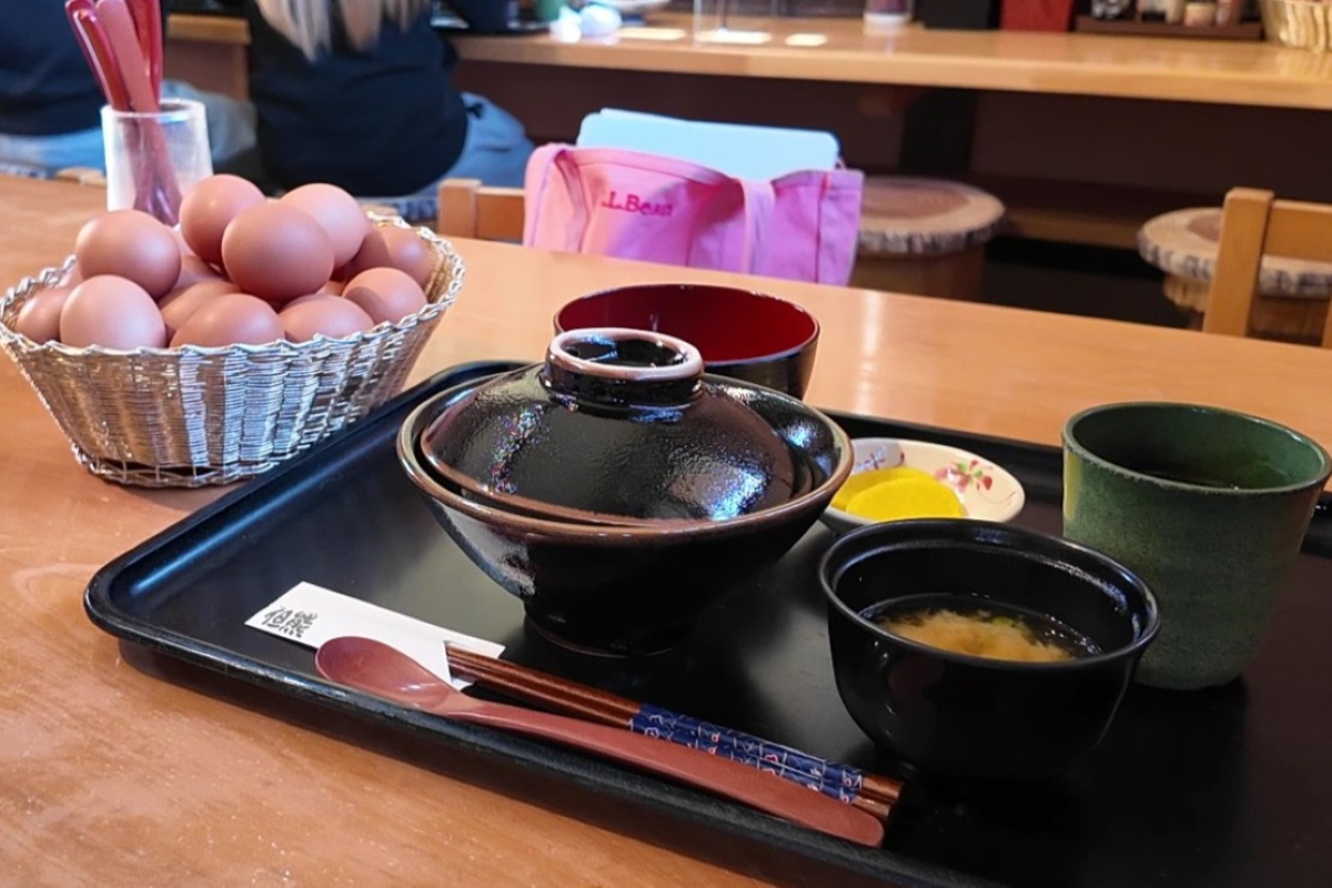 卵かけご飯専門店但熊の卵かけごはん定食