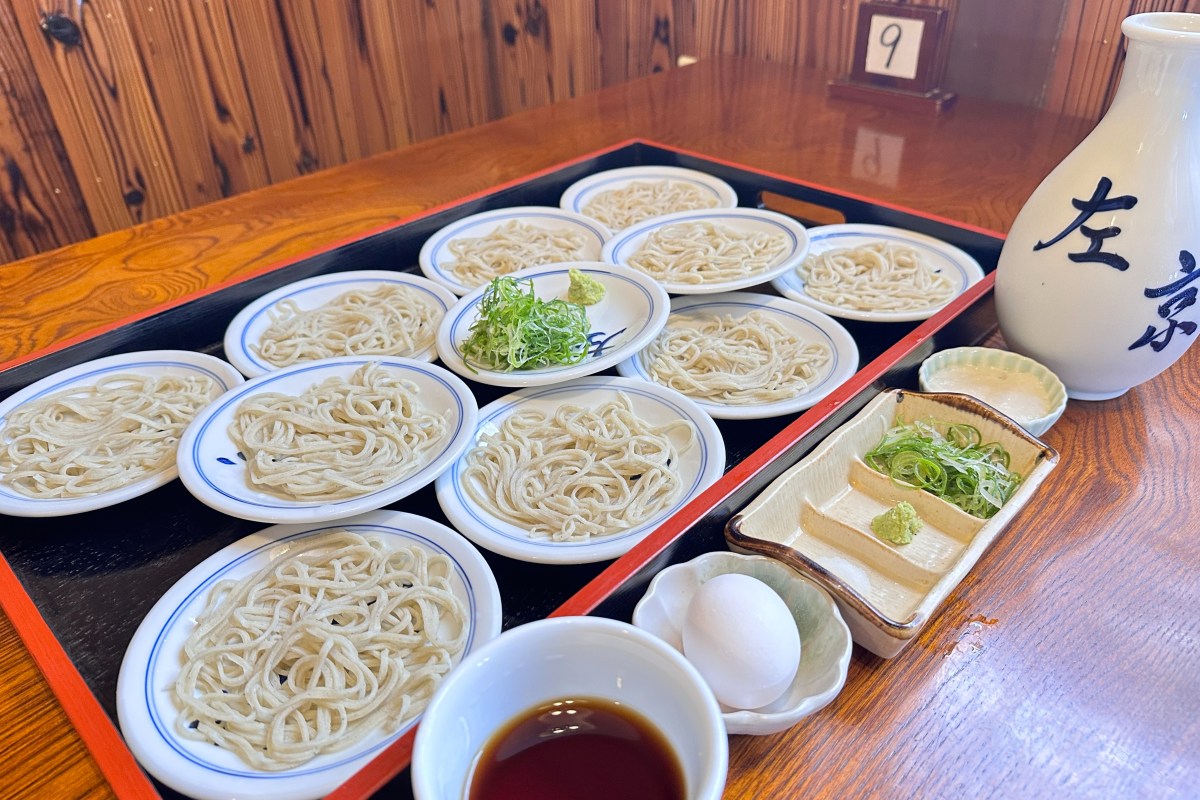 出石手打ち皿そば 左京のそば