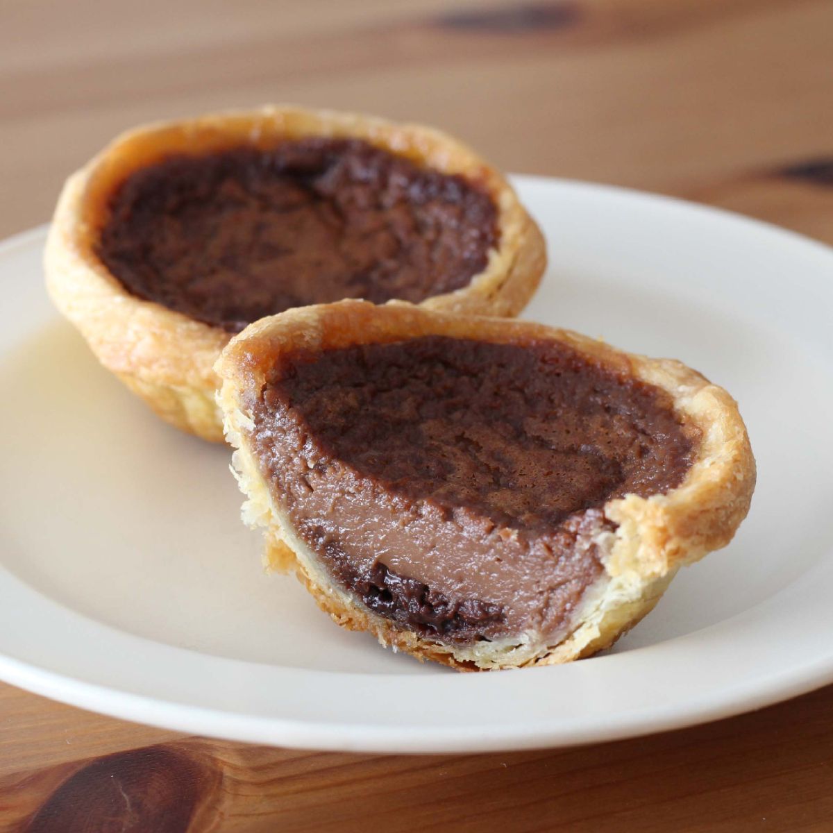 アンドリューのエッグタルトのチョコレートタルト