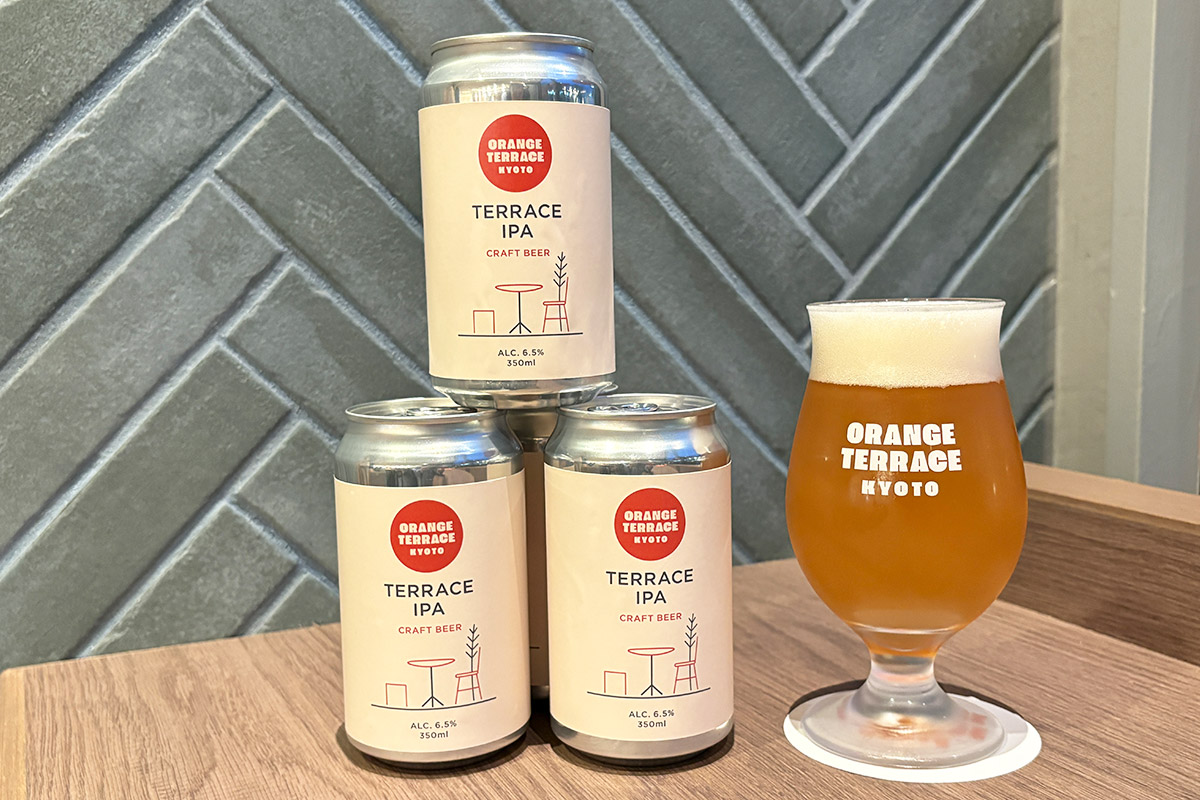オレンジテラスキョウトオリジナルクラフトビール
