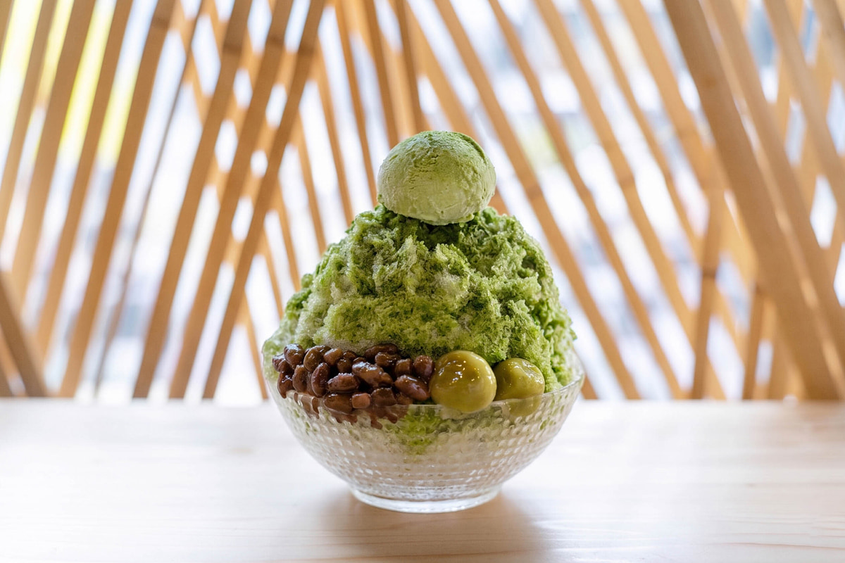 ニワかき氷抹茶づくし