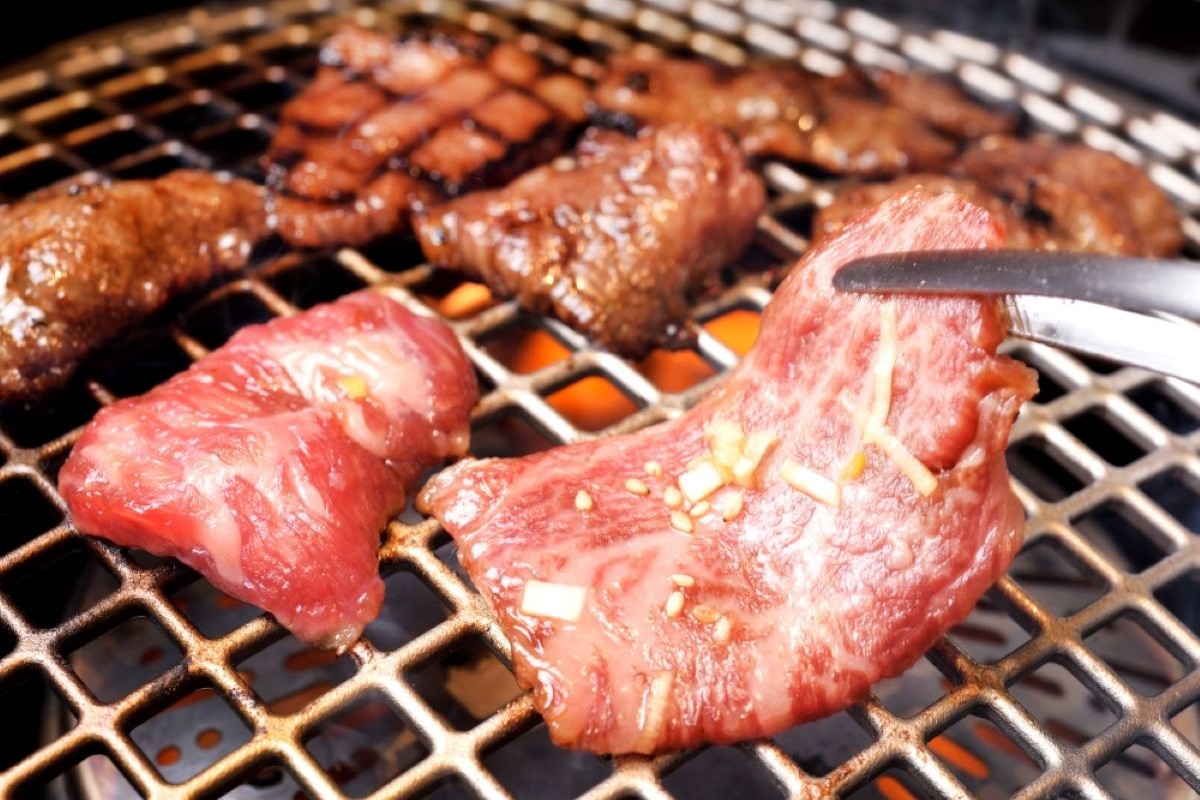 焼肉ホルモンざくろの焼肉