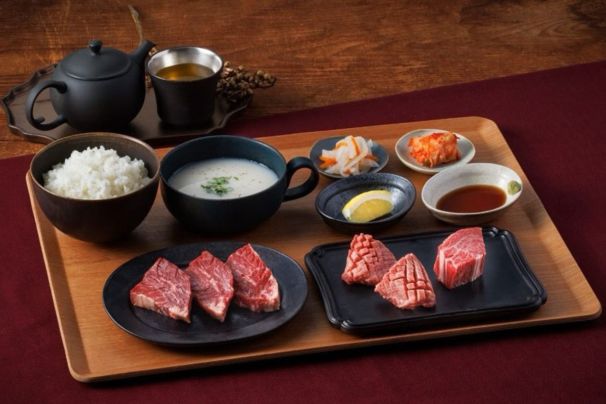 ひとりカルビの焼肉