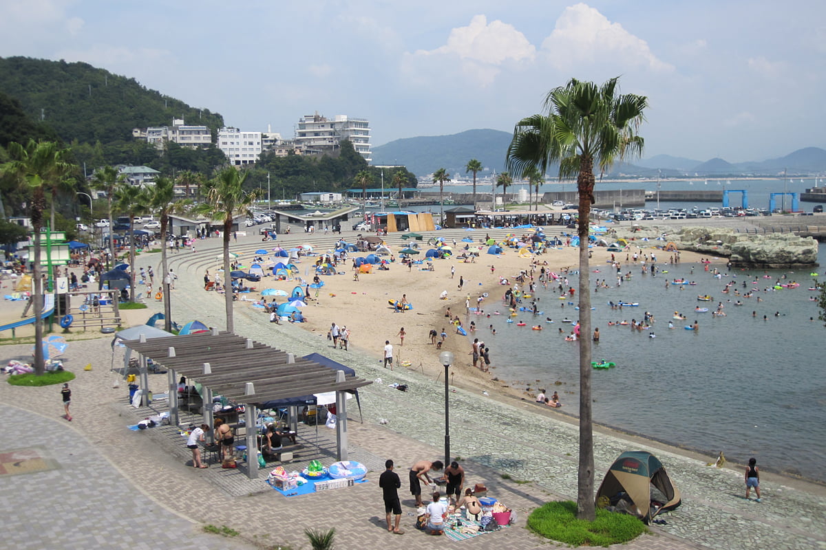 浪早ビーチ