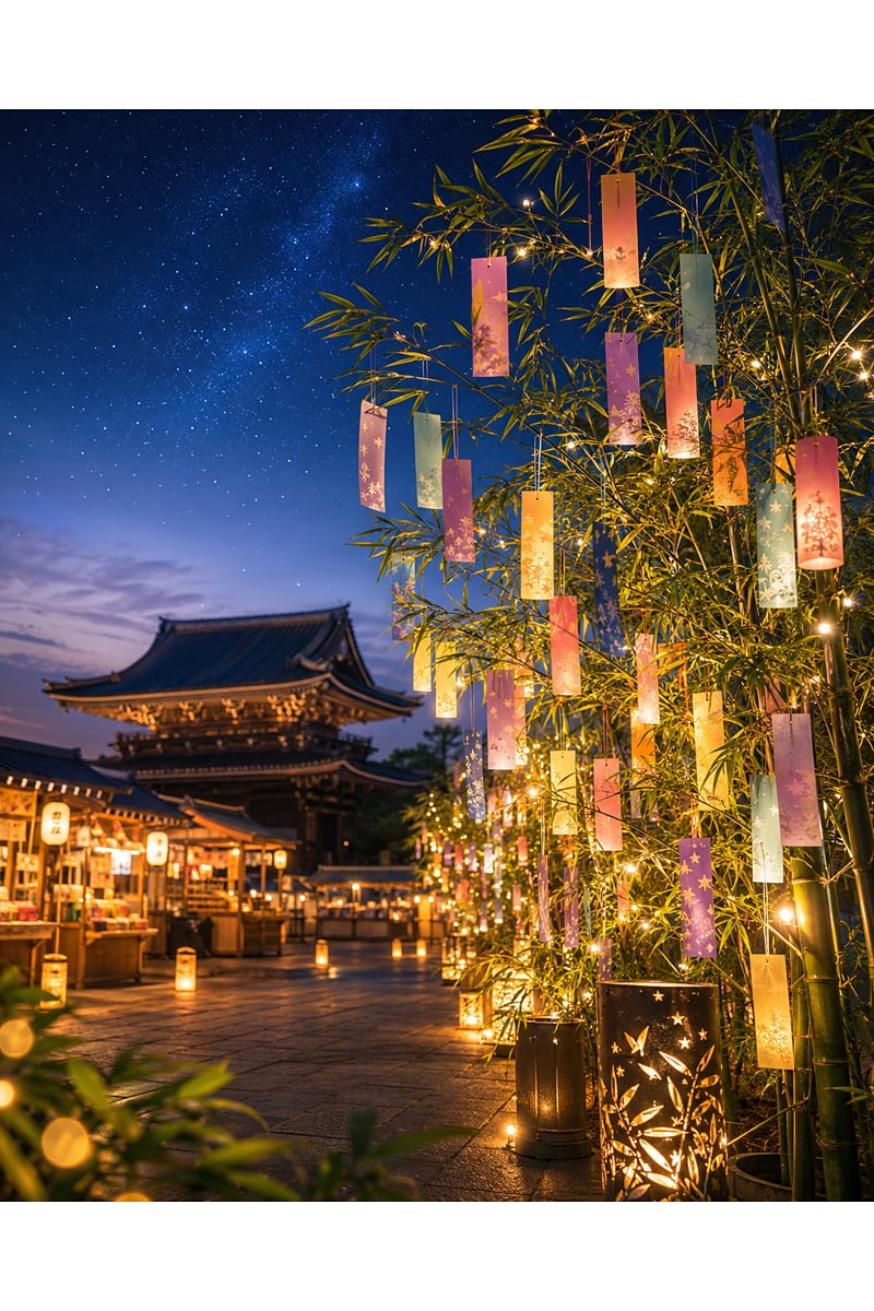 京都夜市の七夕企画のイメージ