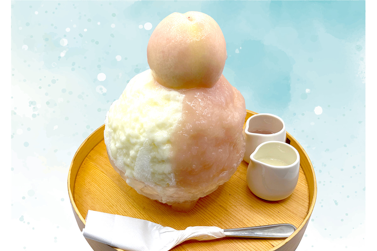 かき氷丸ごともも