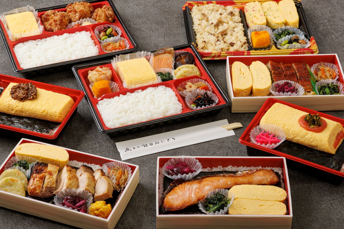 玉子丸とのコラボのお弁当
