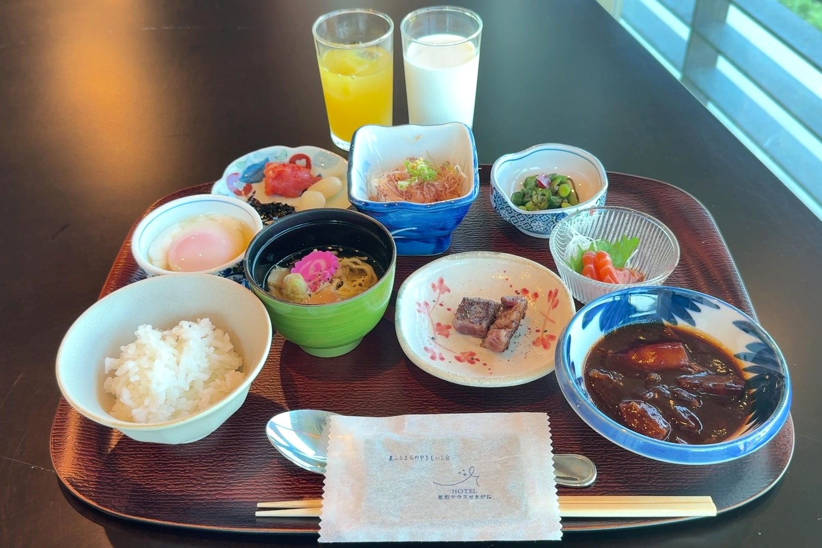 星取テラスせきがねの朝食ビュッフェ