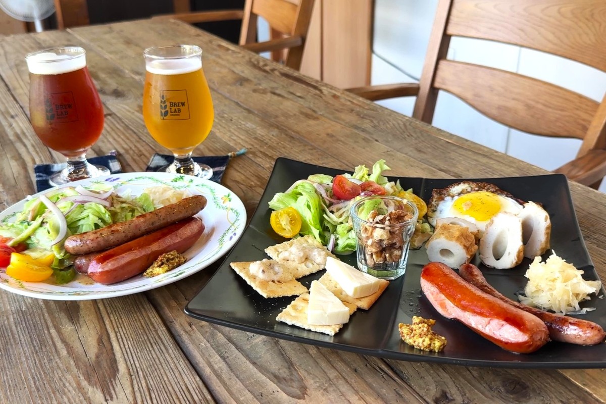 BREW LAB KURAYOSHIのビールとフード