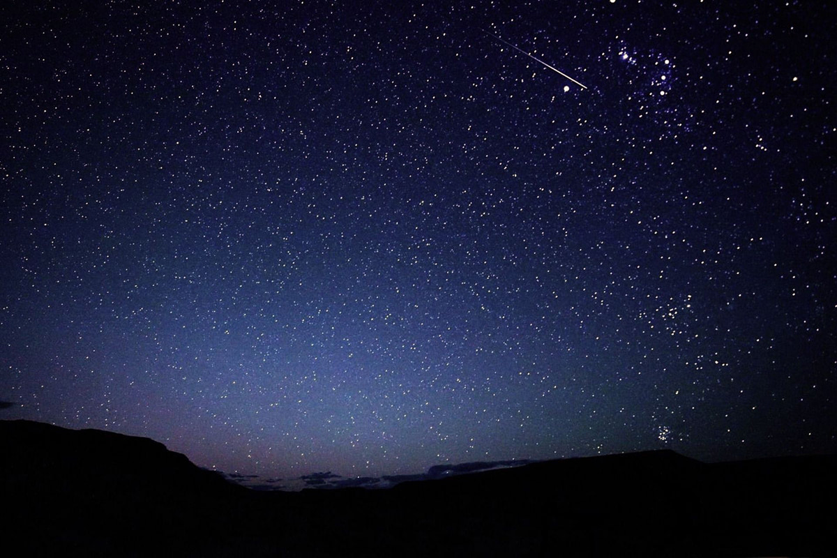 びわこ箱館山の星空