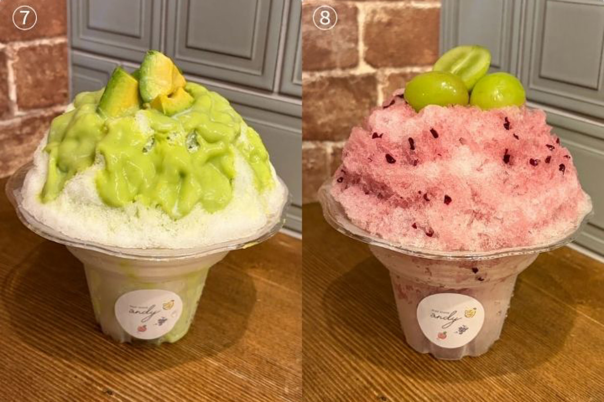 フルーツスタンドアンディのかき氷