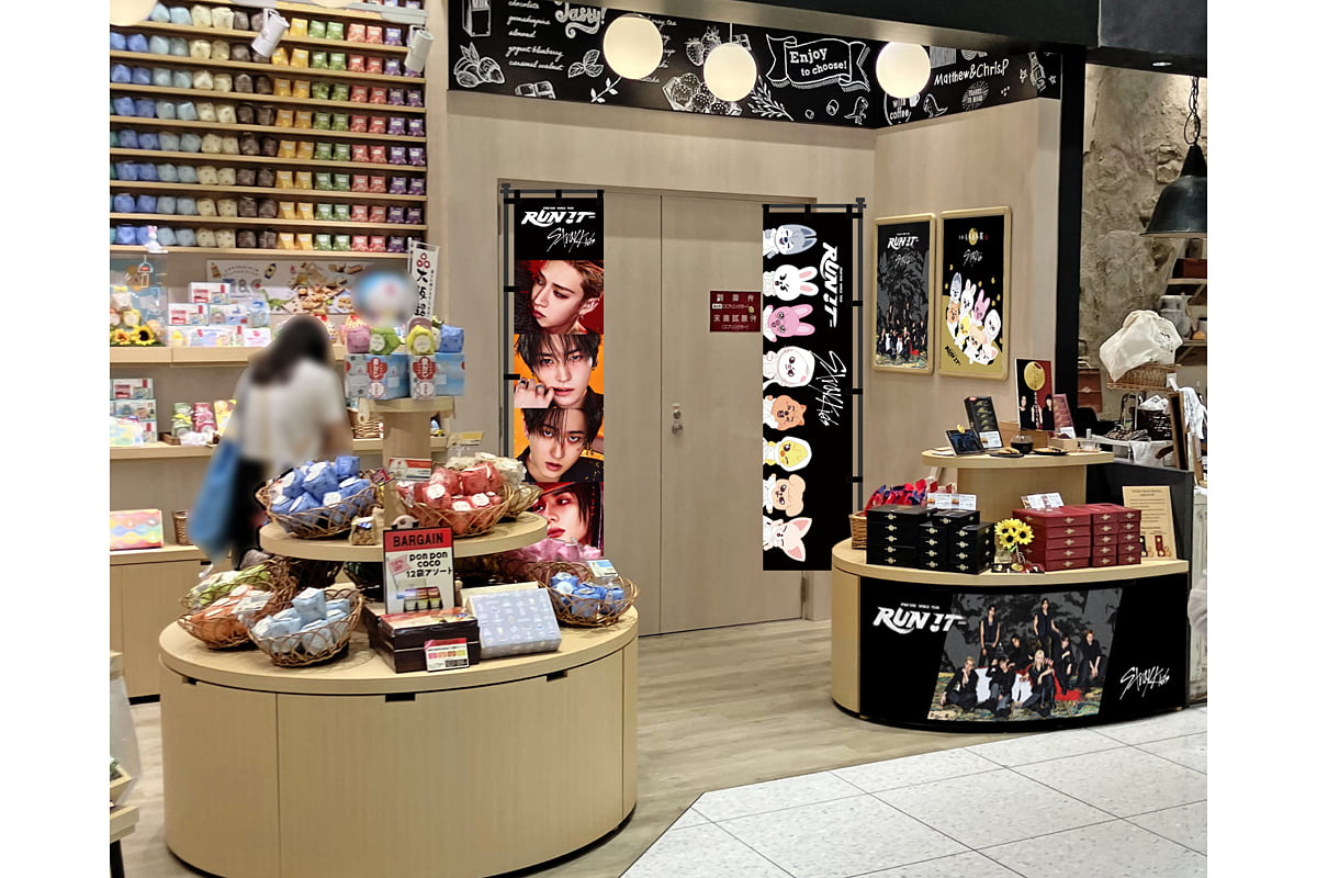 ポンポンジャポンルクアイーレ店の店内装飾