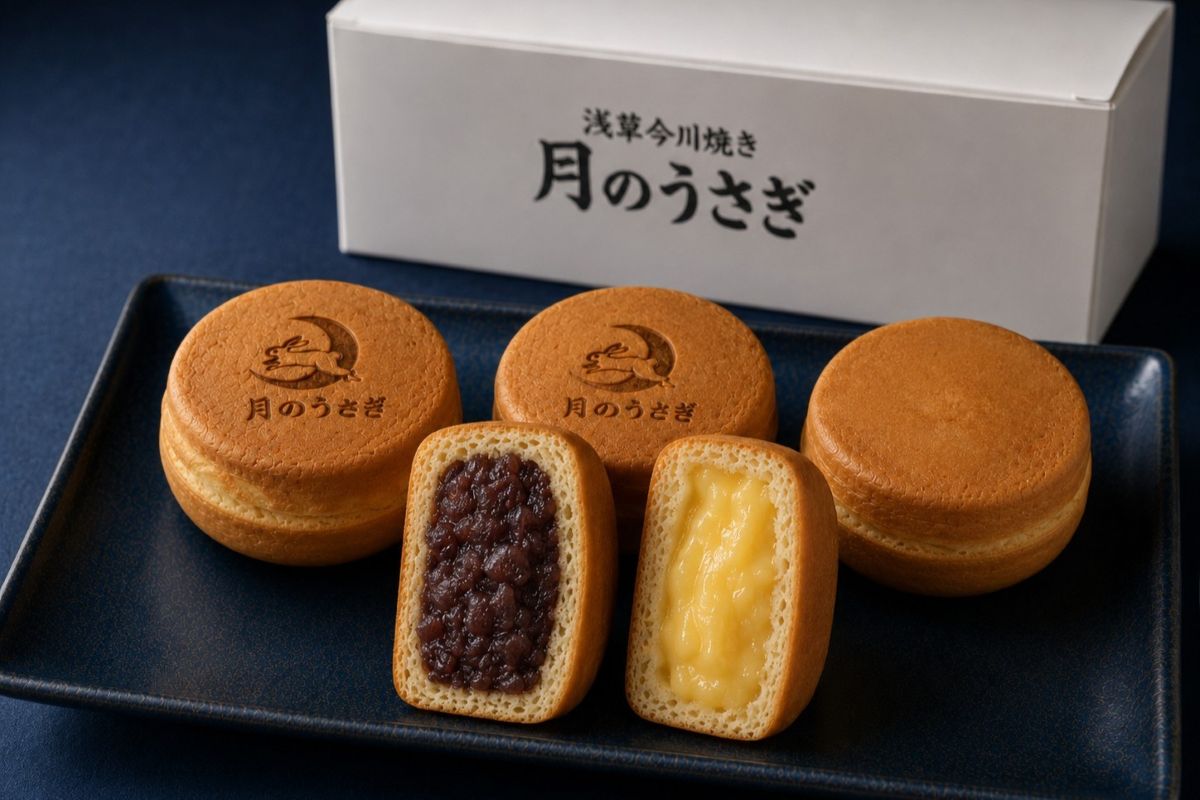 【和歌山】1日3,000個売れる今川焼き「月のうさぎ」が初出店