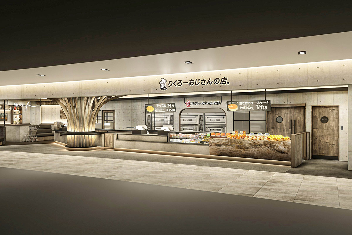 「りくろーおじさんの店」新旗艦店が大阪・梅田に誕生！カフェも併設