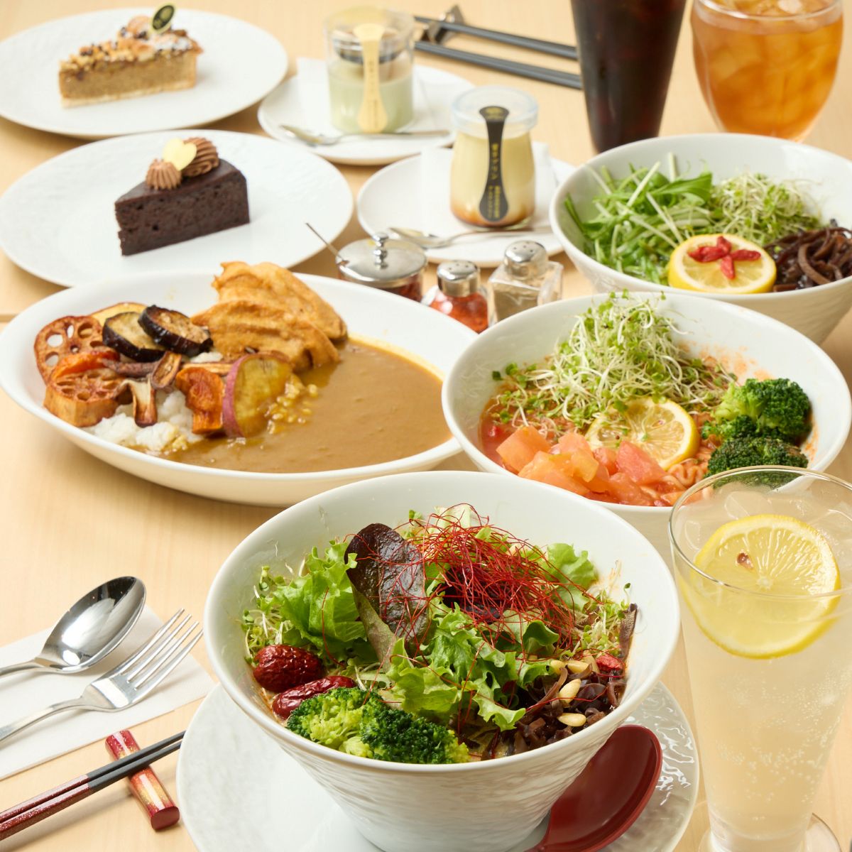 メルシーヴィーガンラーメン四条河原町店のメニュー例