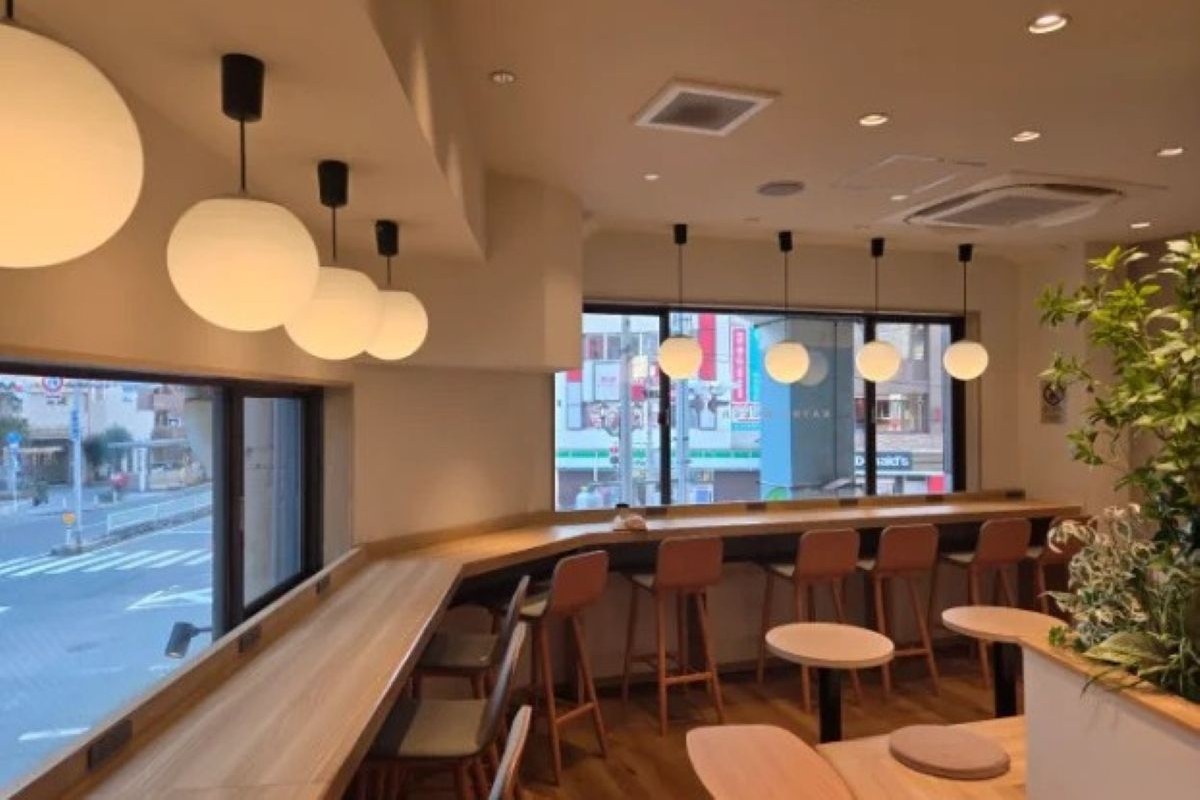 ケーラベーカリー野田店のカフェスペース