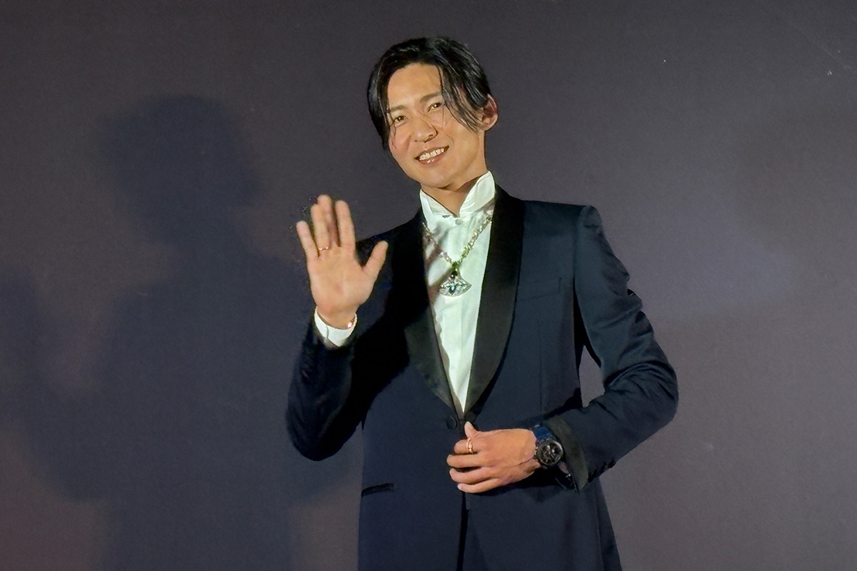 目黒蓮さん登壇！大阪城プロジェクションマッピング「SINFONIA」点灯式（編集部レポ）